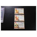 2000 Topps TV Animation Charmander - Charmeleon - Charizard Lot | 3 Cards