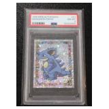 1999 Pokemon Merlin Prism Nidoqueen #S7 PSA 8