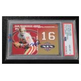 2008 Topps NFL Dynasties Tribute Joe Montana Autograph PSA/DNA 10