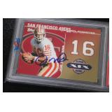2008 Topps NFL Dynasties Tribute Joe Montana Autograph PSA/DNA 10