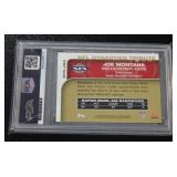 2008 Topps NFL Dynasties Tribute Joe Montana Autograph PSA/DNA 10
