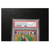 2023-24 Topps Chrome Sudden Impact Green Refractor Victor Wembanyama #SI1 Rookie Card PSA 8