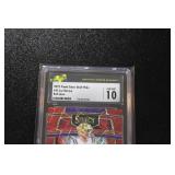 2022 Select Draft Red Lazer Joe Burrow #45 CGC 10