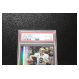 2009 Finest Pigskin Refractor Drew Brees #8 PSA 8.5