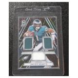2024 Specta Triple Threats Triple Jersey Jalen Hurts 8/75 | Only 75 Exist!