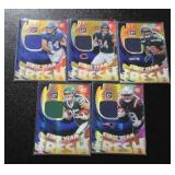 2025 Optic Fist Year Fresh Jersey Relic Rookie Card Lot | 5 Jersey Rookie Cards