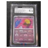 2023 Pokemon Japanese Master Ball Drowzee #096/165 CGC 9.5