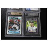 Mixed Sports Beckett BGS Graded Cards Lot | 4 Graded Cards