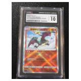 2023 Pokemon Japanese Black Flame Deck Radiant Charizard #001/038 CGC 10