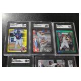 SGC Graded Baseball Card Lot | 5 Graded Cards