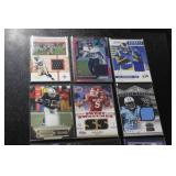 Jersey/Relic Football Card Lot | 9 Relic Cards