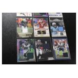 Jersey/Relic Football Card Lot | 9 Relic Cards