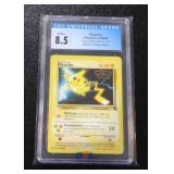 1999 Pokemon Black Star Movie Promo Pikachu #4 CGC 8.5