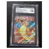 2023 Pokemon Japanese 151 Charizard EX #185/165 CGC 10