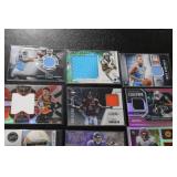 Mixed Sports Jersey/Relic Card Lot | 9 Relic Cards