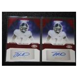 2023 Sage Aspire Jayden Reed Autograph Rookie Card Lot | 2 Autograph Rookies