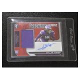 2024 Totally Certified Freshman Fabric Jersey Relic Autograph Dallas Turner Rookie Card 79/100 | Only 100 Exist!