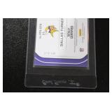 2024 Totally Certified Freshman Fabric Jersey Relic Autograph Dallas Turner Rookie Card 79/100 | Only 100 Exist!