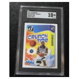 2024-25 Donruss Crunch Time Press Proof Anthony Edwards #15 SGC 10