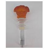 Rosenthal Versace Decanter Stopper With Bust Head - Lead Crystal