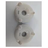 F&R Austria Porcelain Decorative Holders - Set of 2 - Made in Austria