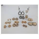Gold Tone Earrings (Lot of 15)