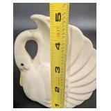 Shell-Shaped Ceramic Napkin Holders - Pair