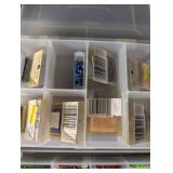 Assorted Beads & Jewelry Findings - Mixed Lot in Organizer Trays