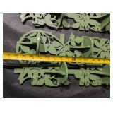 Pair of Wood Ivy Scroll Plant Stands (Lot of 2)