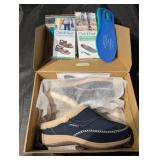 OrthoFeet Charlotte Sapphire S740 Wide (D) US 11 Womens Orthopedic Shoe