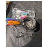 Assorted Measuring Tools Kit - Color-Coded Measuring Spoons