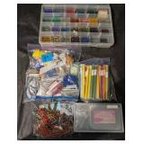 Assorted Seed Beads & Glass Bead Tubes for Jewelry Making