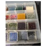 Assorted Seed Beads & Glass Bead Tubes for Jewelry Making