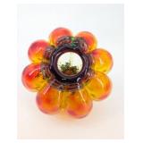 Hand Blown Glass Pumpkin