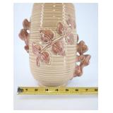 Red Wing 1162 Leaf Pattern Vase - USA Vintage Stoneware Pottery
