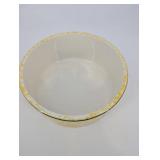 Stangl, Spongeware Pottery covered Casserole Dish