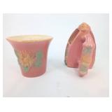 Vintage Vase & Animal Figurine Set - USA Made