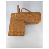 Longaberger Handwoven Baskets - Dresden, Ohio USA (Lot of 2)