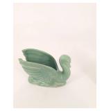 Vintage Lacava Swan Vase & Bud Vase Set (3-Piece Ceramic)