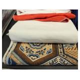 Assorted Fabric Remnants Collection - Stripes, Solids, Prints & Denim