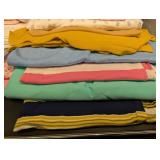 Assorted Knit Fabrics - Pink, Floral & Solid Color Bundles