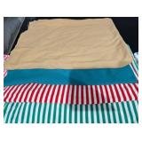 Assorted Fabric Bundle - Floral Print, Stripes & Solids (Cotton Textiles)