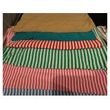 Assorted Fabric Bundle - Floral Print, Stripes & Solids (Cotton Textiles)