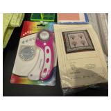 Fiskars Rotary Cutter Kit, Clover Needle Threader & Assorted Quilt Fabrics, Patterns & Notions