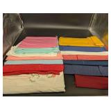 Assorted Fabric Swatches - Mixed Textiles Lot for Crafts
