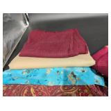 Assorted Fabrics - Mixed Textiles with Plaid, Floral, Paisley and Star Print Bundles