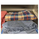 Assorted Quilt Fabrics & Textiles - Plaid, Floral, Holiday Prints & Solids