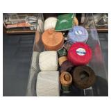 Assorted Sewing Notions & Craft Supplies - Zippers, Thread, Ribbon, Buttons & Patterns