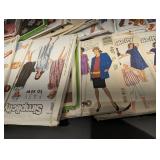 Simplicity & Butterick Sewing Pattern Assortment - Vintage Ladies