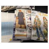 Vogue, Butterick & Simplicity Sewing Pattern Lot - Assorted Vintage Dress Patterns
